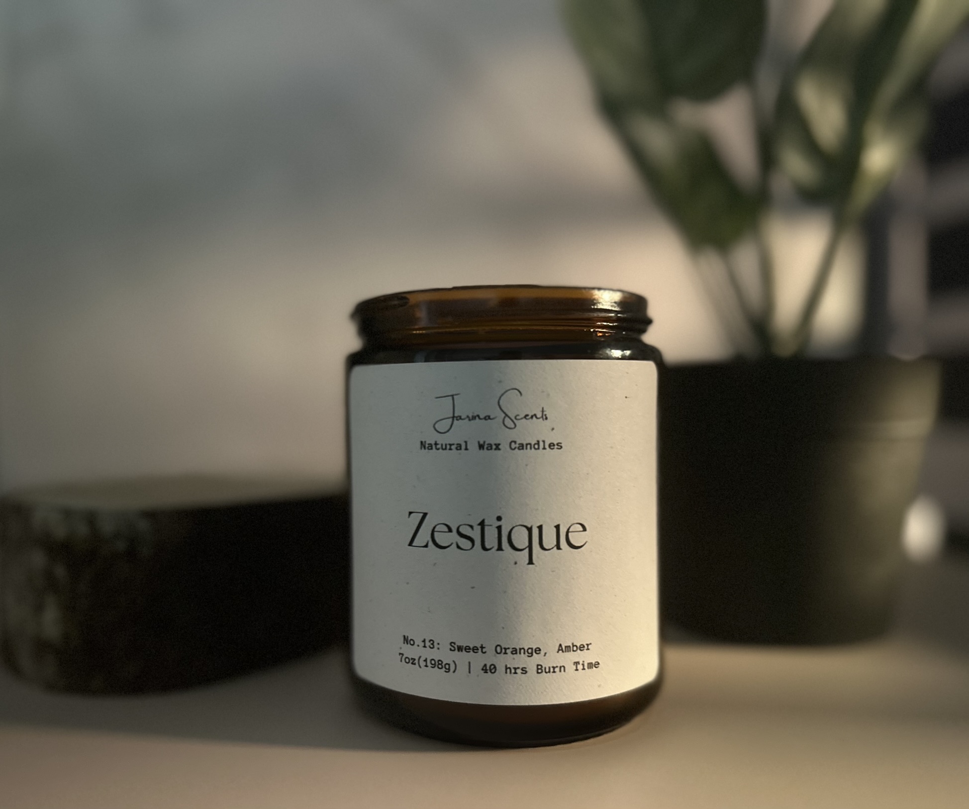 Hand-poured Jarina Scents candles